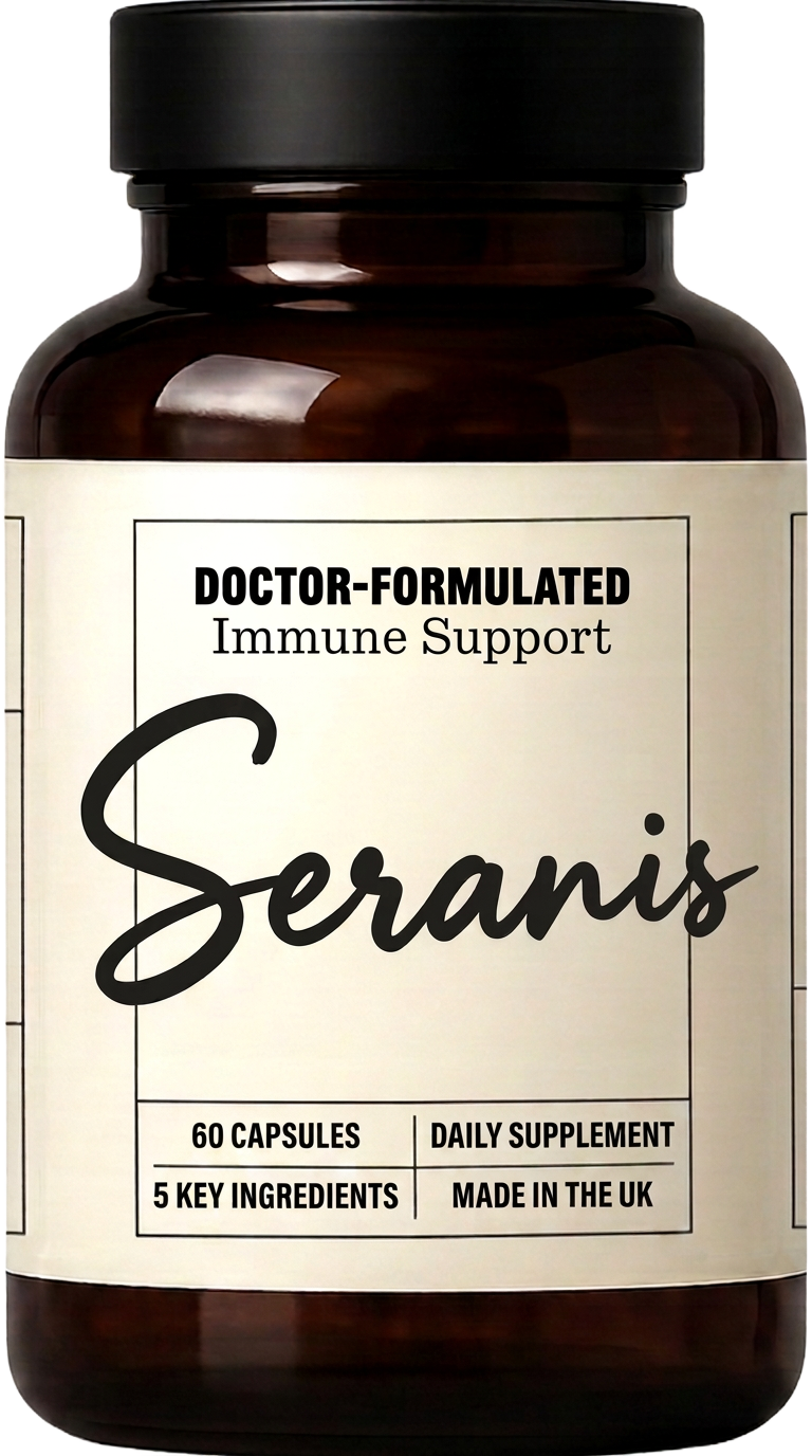 Seranis daily immune capsules — 60 count jar
